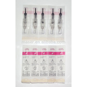 professional semi permanent makeup machine needlles/transparent tattoo needles